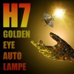 2 x H7 Glühbirnen "Golden Eye" 3000K, Autolampen, KFZ- Lampen (Set: 2 Stück)
