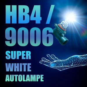 2 x HB4 / 9006 Glühbirnen "Super White" 5500K, Autolampen, KFZ- Lampen (Set: 2 Stück)