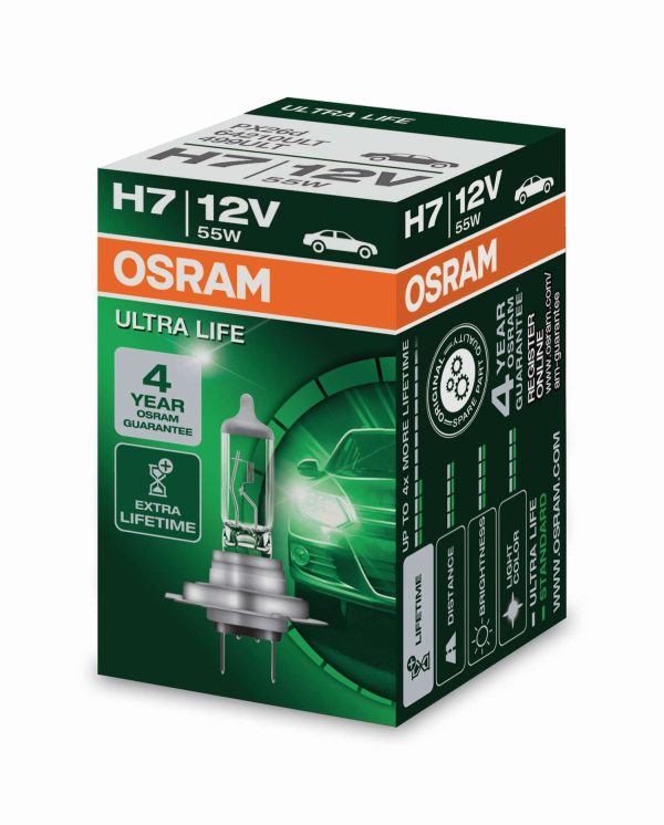 2 Stück H7 OSRAM, Halogen-Lampen, ULTRA LIFE Line – Bild 5