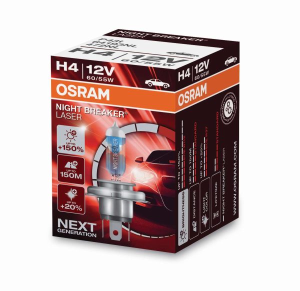 2 Stück H4 OSRAM, Halogen-Lampen, NIGHT BREAKER LASER 64193NL – Bild 6