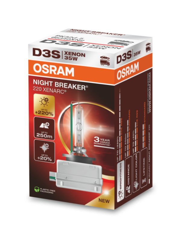 2 Stück D3S OSRAM, Xenon-Lampen, NIGHT BREAKER LASER 66340XN2 – Bild 6