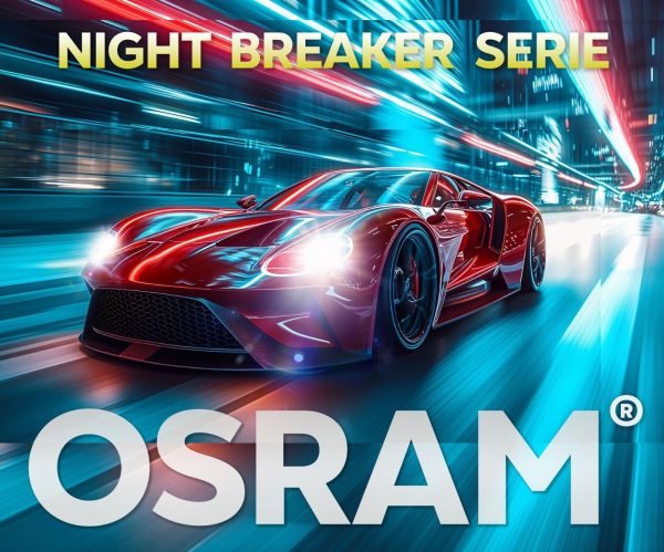 2 Stück H1 OSRAM, Halogen-Lampen, NIGHT BREAKER LASER