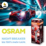 H1 OSRAM, Halogen-Lampen, NIGHT BREAKER LASER