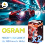H11 OSRAM, Halogen-Lampen, NIGHT BREAKER LASER