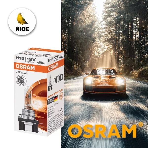 H15 OSRAM-Halogenlampe ORIGINAL Line 3400K