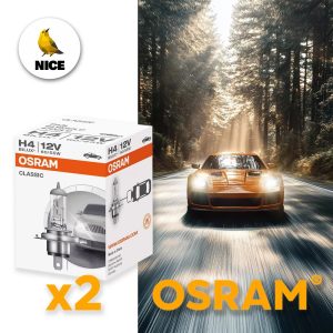 H4 OSRAM-HalogenlaAmpe CLASSIC Line 3400K