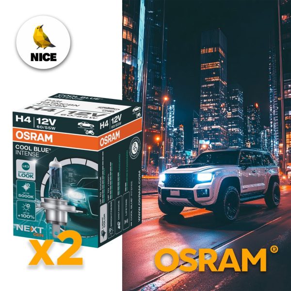 H1 OSRAM, Halogen-Lampen, COOL BLUE Intense Next Generation