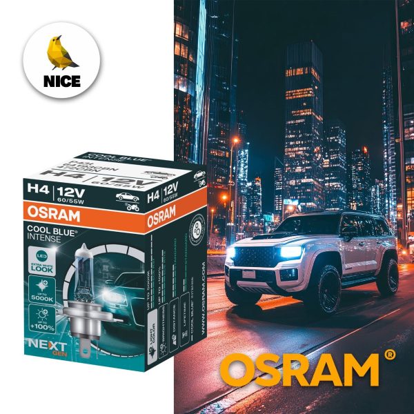 H1 OSRAM, Halogen-Lampen, COOL BLUE Intense Next Generation