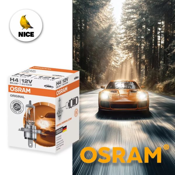 H4 OSRAM-Halogenlampe ORIGINAL Line 3400K
