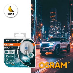 HB3 OSRAM, Halogen-Lampen, COOL BLUE Intense Next Generation