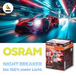 HB3 OSRAM, Halogen-Lampen, NIGHT BREAKER LASER