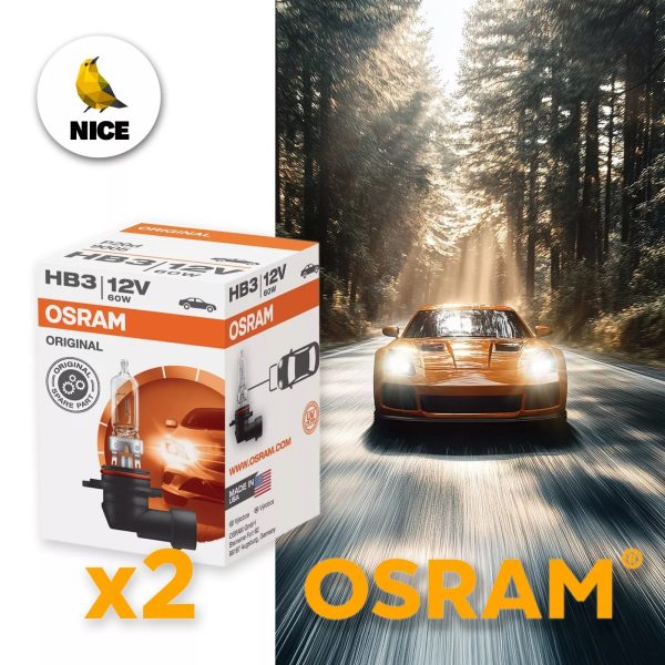 HB3 OSRAM-Halogenlampe ORIGINAL Line 3400K