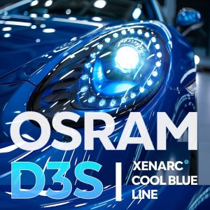 D3S OSRAM, Xenon-Lampen, COOL BLUE Line 66340CBN / 12V / 24V