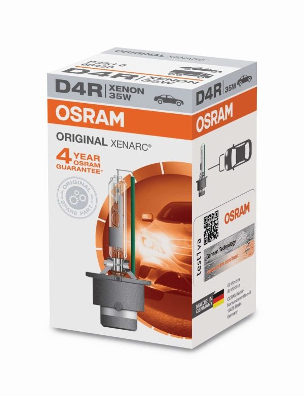 2 Stück D4R OSRAM, Xenon-Lampen, ORIGINAL LINE 66450 / 12V / 24V