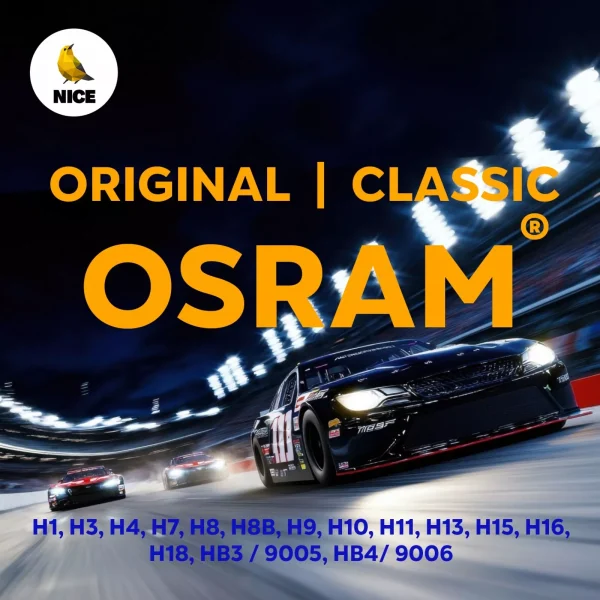 2 Stück H1 OSRAM-Halogenlampe ORIGINAL Line 3400K
