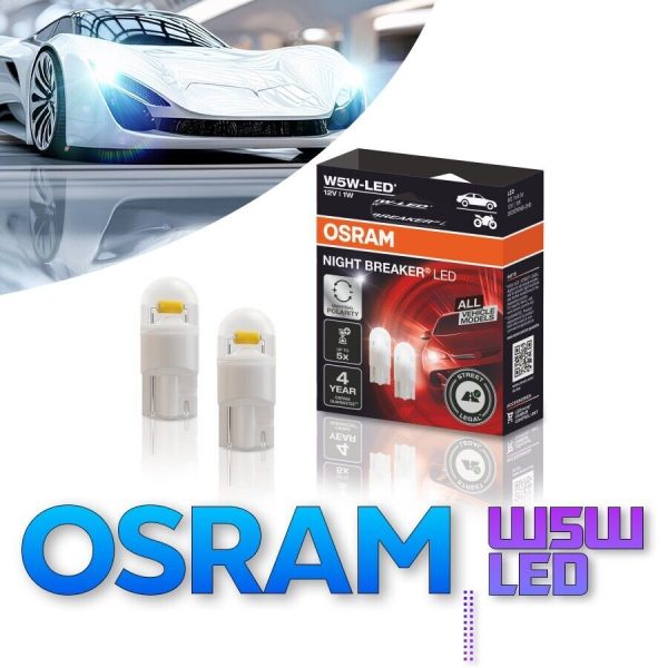 W5W OSRAM LED Auto Lampen NIGHT BREAKER