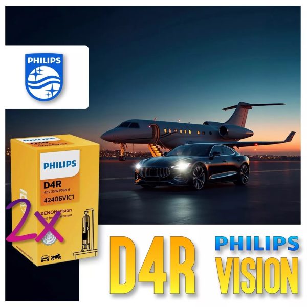 D4R PHILIPS VISION Xenon-Lampen