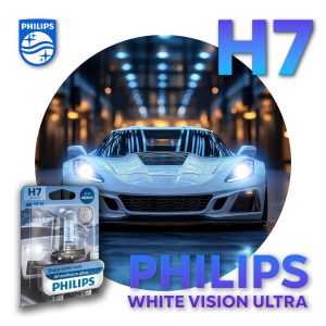 H7 PHILIPS WHITE VISION Autolampen