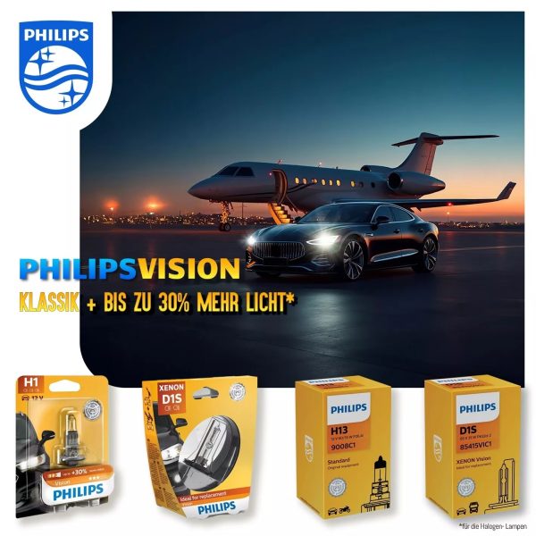 PHILIPS VISION Xenon-Lampen