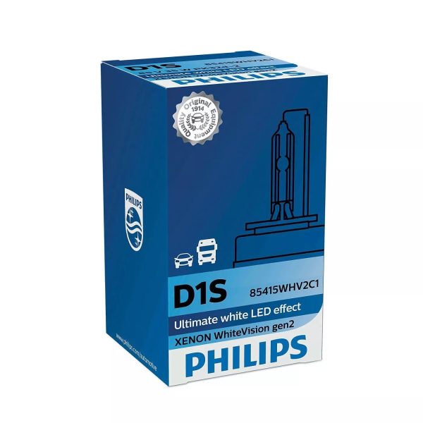 D1S PHILIPS WHITE VISION Autolampen Xenon