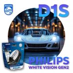 D1S PHILIPS WHITE VISION Autolampen Xenon