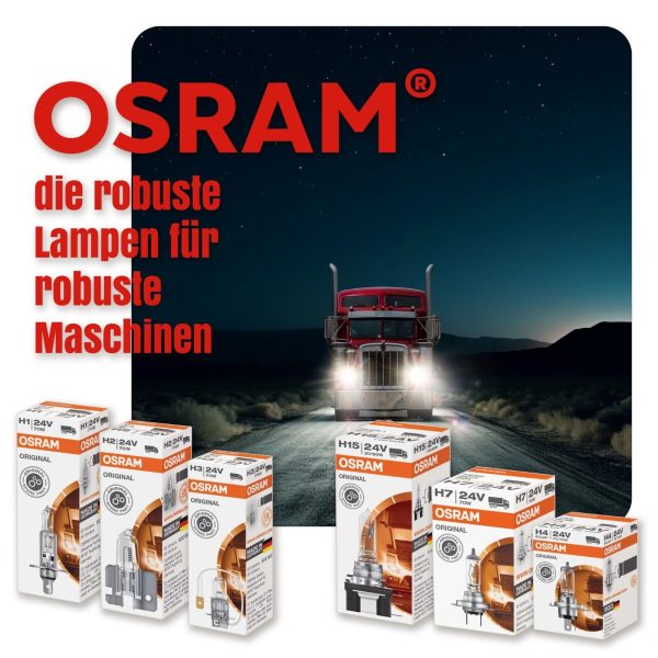 H1 OSRAM ORIGINAL LINE LKW Lampen