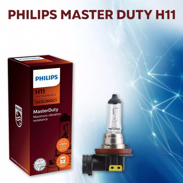 H11 PHILIPS MASTER DUTY 24V LKW-Lampen
