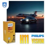 H11 PHILIPS VISION Autolampen 30% mehr Licht
