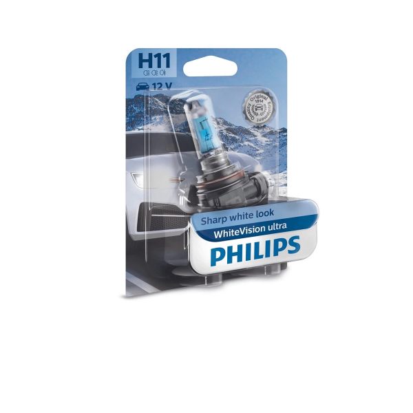 H11 PHILIPS WHITE VISION Autolampen