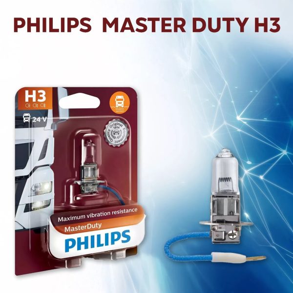 H3 PHILIPS MASTER DUTY 24V LKW-Lampen
