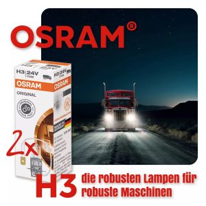 H3 OSRAM ORIGINAL LINE LKW Lampen