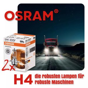 H4 OSRAM ORIGINAL LINE LKW Lampen