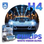 H4 PHILIPS WHITE VISION Autolampen