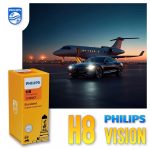H8 PHILIPS VISION Autolampen 30% mehr Licht