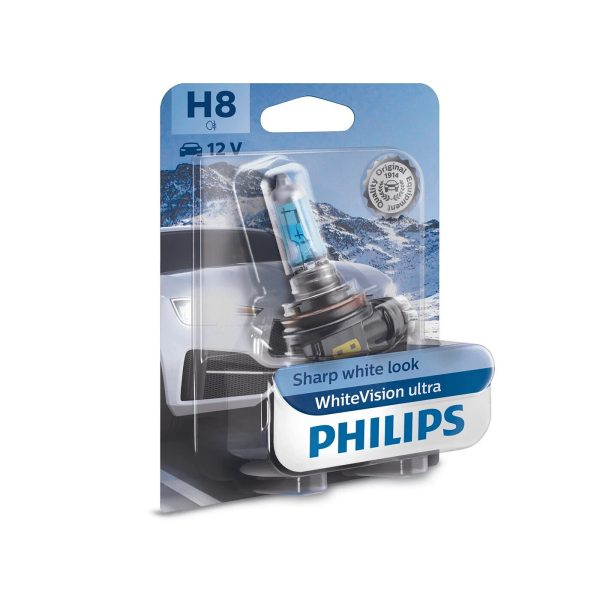 H8 PHILIPS WHITE VISION Autolampen