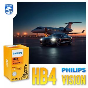 HB4 PHILIPS VISION Autolampen 30% mehr Licht