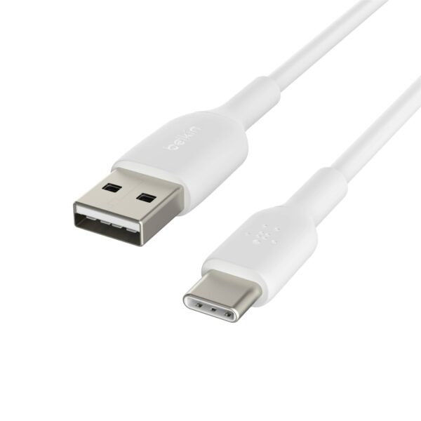 Belkin USB-C/USB-A Kabel 15cm PVC, weiß CAB001bt0MWH – Bild 2
