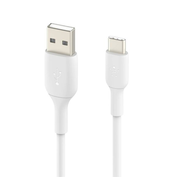Belkin USB-C/USB-A Kabel 15cm PVC, weiß CAB001bt0MWH – Bild 3
