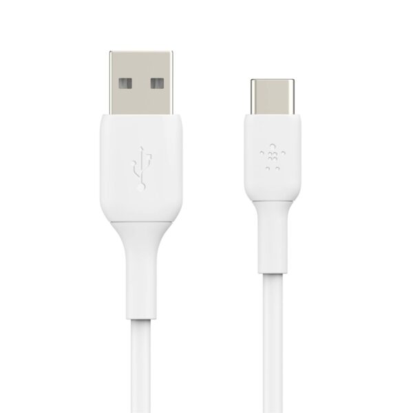 Belkin USB-C/USB-A Kabel 15cm PVC, weiß CAB001bt0MWH – Bild 4