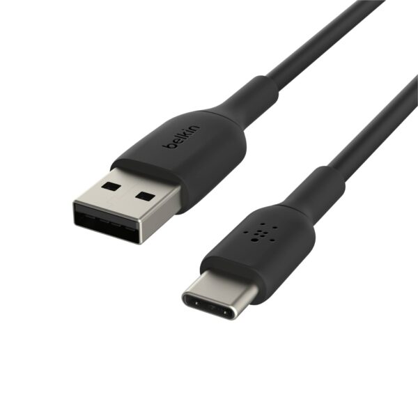 Belkin USB-C/USB-A Kabel 1m PVC, schwarz CAB001bt1MBK – Bild 2