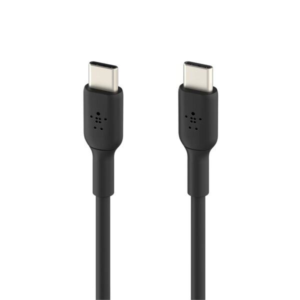 Belkin USB-C/USB-C Kabel 1m PVC, schwarz CAB003bt1MBK – Bild 3