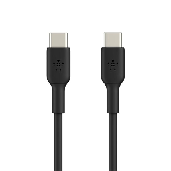 Belkin USB-C/USB-C Kabel 1m PVC, schwarz CAB003bt1MBK – Bild 4