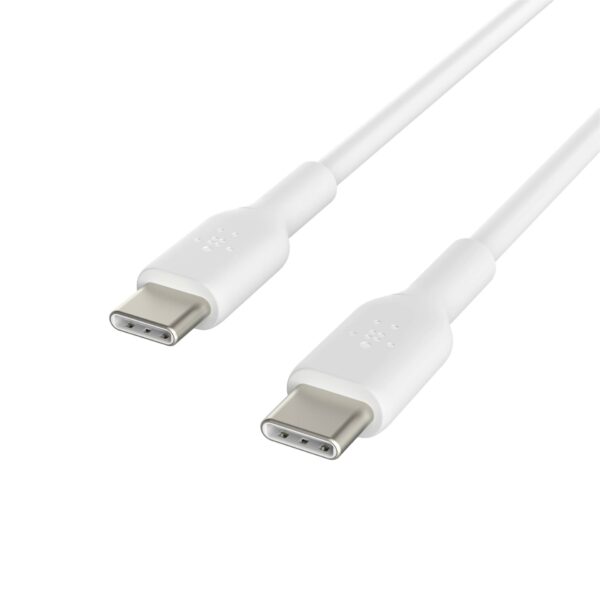 Belkin USB-C/USB-C Kabel 2m PVC, weiß CAB003bt2MWH – Bild 2