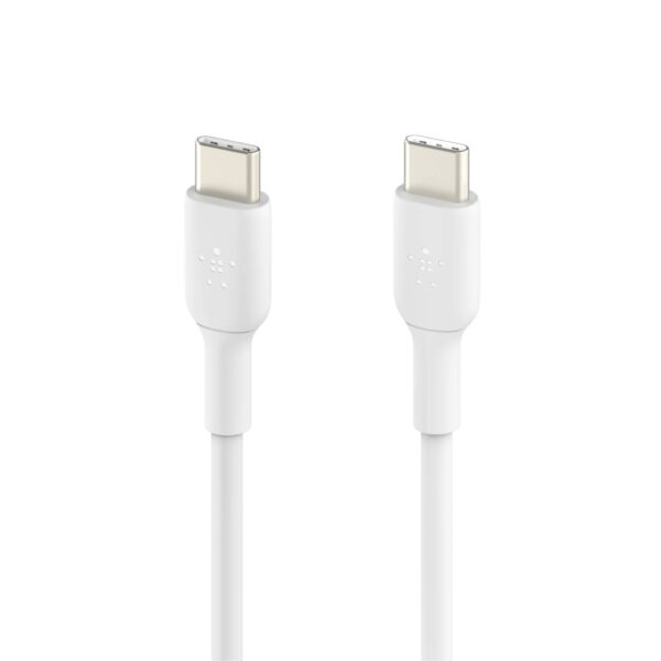 Belkin USB-C/USB-C Kabel 2m PVC, weiß CAB003bt2MWH – Bild 3