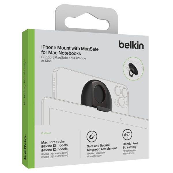 Belkin iPhone Halter mit MagSafe für Mac Notebooks sw. MMA006btBK – Bild 7