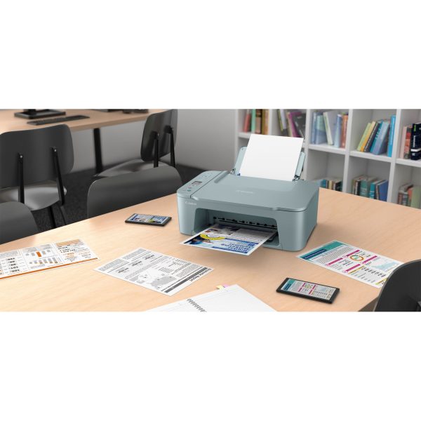 Canon PIXMA TS3752i WLAN-Farb-Multifunktionssystem Fotodrucker, Blaugrau – Bild 7