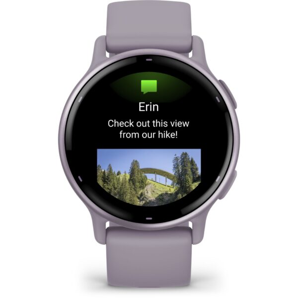 Garmin vivoactive 5 orchidee/orchidee Smartwatch – Bild 3
