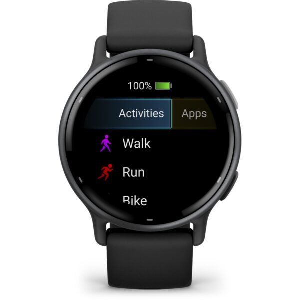 Garmin vivoactive 5 schwarz/schiefergrau Smartwatch – Bild 2