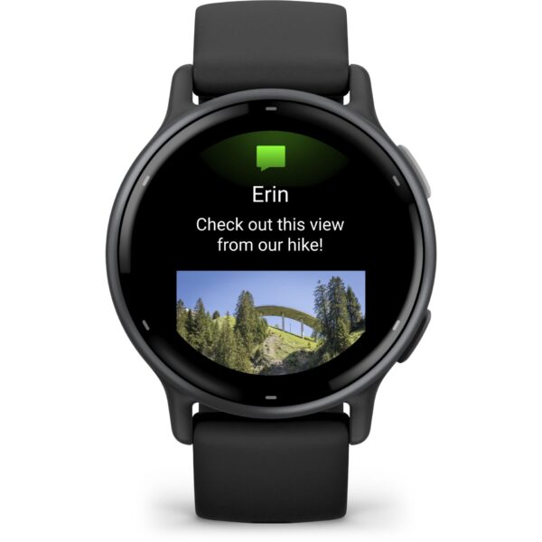 Garmin vivoactive 5 schwarz/schiefergrau Smartwatch – Bild 3
