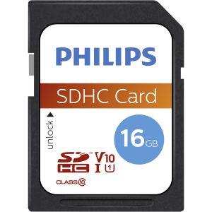 Philips SDHC Card 16GB Class 10 UHS-I U1